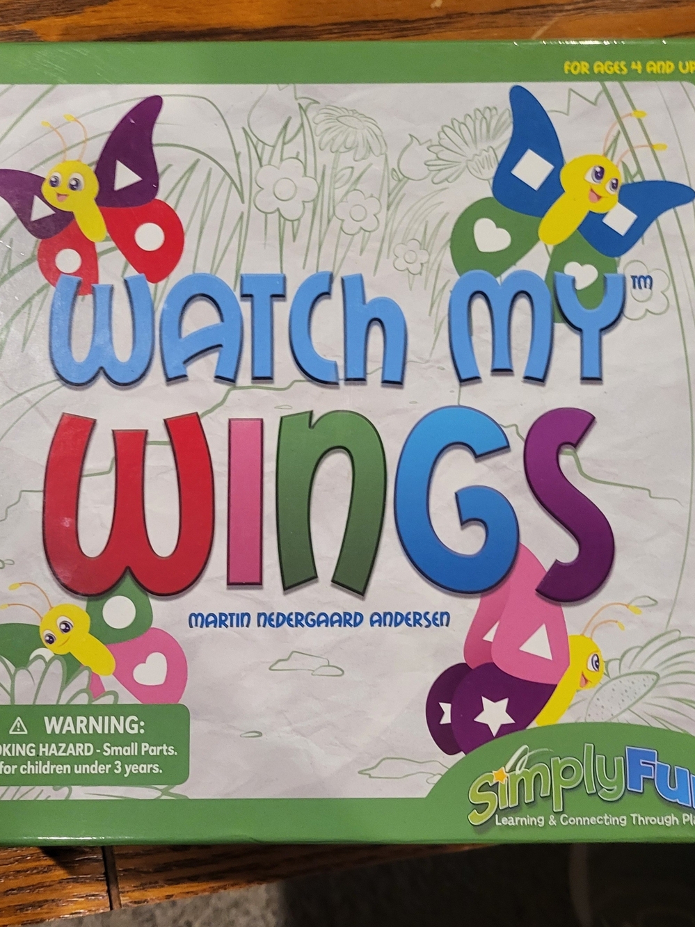 Watch My Wings Kids Matching Game by SimplyFun - Colorful Butterfly Set